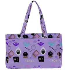 Pale Purple Goth Canvas Work Bag