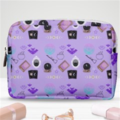 Pale Purple Goth Make Up Pouch (medium)