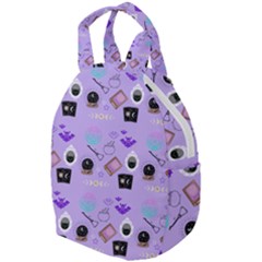 Pale Purple Goth Travel Backpacks