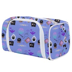 Pale Blue Goth Toiletries Pouch