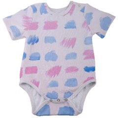 Background Collor Baby Short Sleeve Onesie Bodysuit by nate14shop