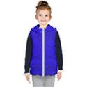 Background-blue Kids  Hooded Puffer Vest View1