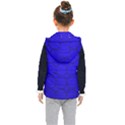 Background-blue Kids  Hooded Puffer Vest View2