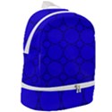 Background-blue Zip Bottom Backpack View2