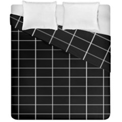 Black Box Box Duvet Cover Double Side (california King Size) by nate14shop