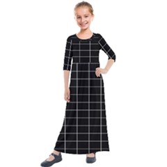 Black Box Box Kids  Quarter Sleeve Maxi Dress by nate14shop