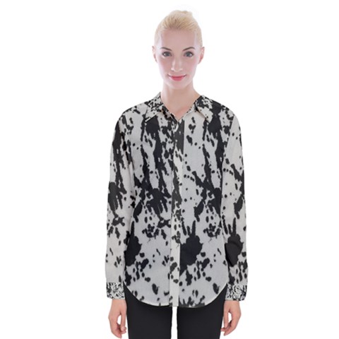 Fabric Womens Long Sleeve Shirt by nate14shop