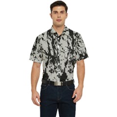 Fabric Men s Short Sleeve Pocket Shirt  by nate14shop