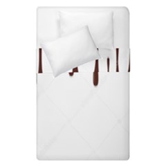 Illustration-chocolate-dropping-chocolate-background-vector Duvet Cover Double Side (single Size) by nate14shop