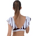 Illustration-chocolate-dropping-chocolate-background-vector Plunge Frill Sleeve Bikini Top View2