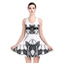 IM Fourth Dimension Black White Reversible Skater Dress View1