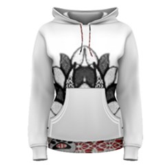 Im Fourth Dimension Black White Women s Pullover Hoodie