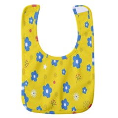 Floral Yellow Baby Bib by nate14shop