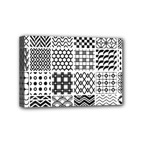 Ilustrasi Pattern Mini Canvas 6  X 4  (stretched) by nate14shop