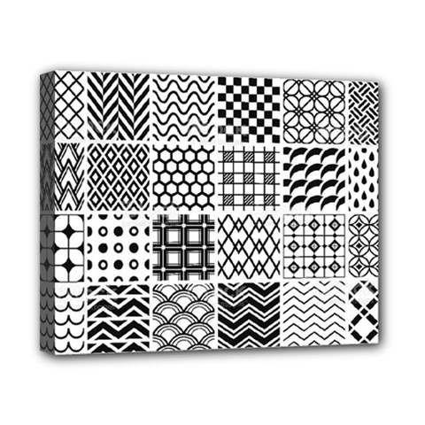 Ilustrasi Pattern Canvas 10  X 8  (stretched) by nate14shop