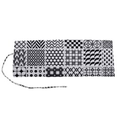 Ilustrasi Pattern Roll Up Canvas Pencil Holder (s) by nate14shop