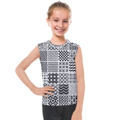 Ilustrasi Pattern Kids  Mesh Tank Top