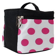 Polka-dots Make Up Travel Bag (small)