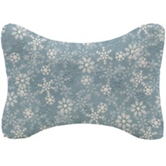 Snow-frozen Seat Head Rest Cushion by nate14shop