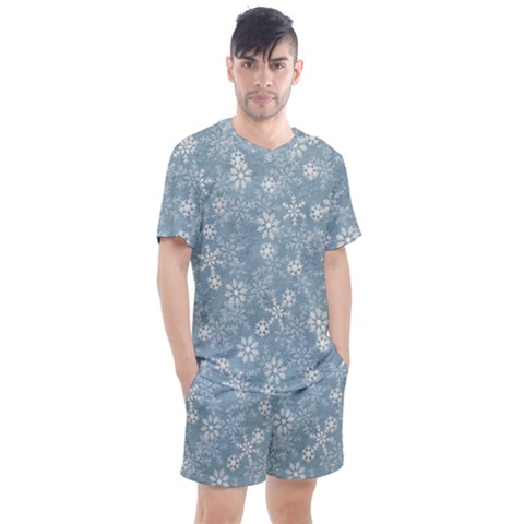 Snow-frozen Men s Mesh Tee And Shorts Set by nate14shop