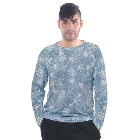 Snow-frozen Men s Long Sleeve Raglan Tee by nate14shop