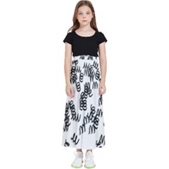 Spirals Kids  Flared Maxi Skirt