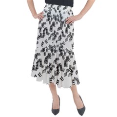 Spirals Midi Mermaid Skirt