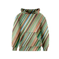 Stripe-colorful-cloth Kids  Pullover Hoodie