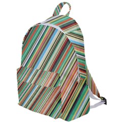 Stripe-colorful-cloth The Plain Backpack by nate14shop