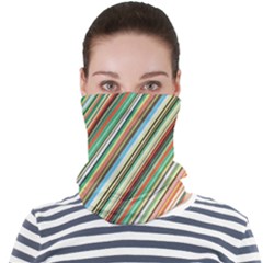 Stripe-colorful-cloth Face Seamless Bandana (adult) by nate14shop