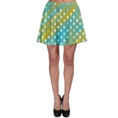 Abstract-polkadot 01 Skater Skirt by nate14shop