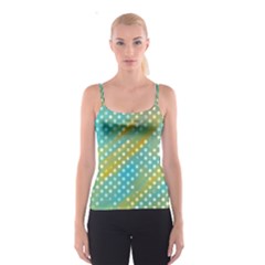 Abstract-polkadot 01 Spaghetti Strap Top by nate14shop