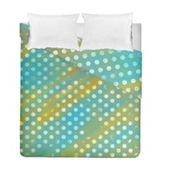 Abstract-polkadot 01 Duvet Cover Double Side (full/ Double Size) by nate14shop