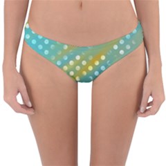 Abstract-polkadot 01 Reversible Hipster Bikini Bottoms by nate14shop