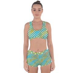 Abstract-polkadot 01 Racerback Boyleg Bikini Set by nate14shop