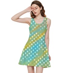 Abstract-polkadot 01 Inside Out Racerback Dress