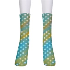 Abstract-polkadot 01 Crew Socks by nate14shop