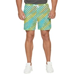 Abstract-polkadot 01 Men s Runner Shorts by nate14shop