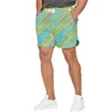 Abstract-polkadot 01 Men s Runner Shorts View3