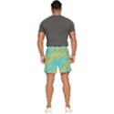 Abstract-polkadot 01 Men s Runner Shorts View4