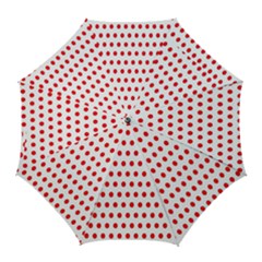 Abstract-polkadot 02 Golf Umbrellas by nate14shop