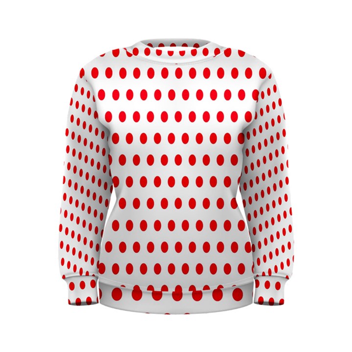 Abstract-polkadot 02 Women s Sweatshirt