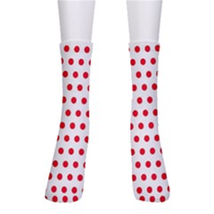 Abstract-polkadot 02 Crew Socks by nate14shop