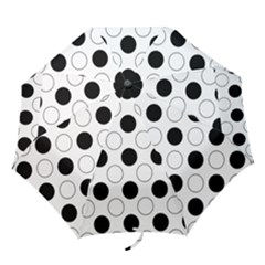 Abstract-polkadot 03 Folding Umbrellas by nate14shop