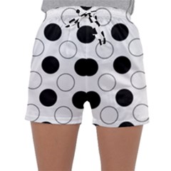 Abstract-polkadot 03 Sleepwear Shorts