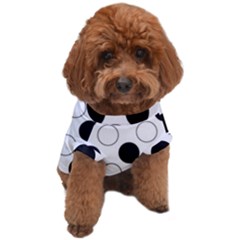 Abstract-polkadot 03 Dog T-shirt by nate14shop