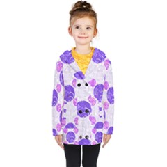 Art-polka Kids  Double Breasted Button Coat by nate14shop