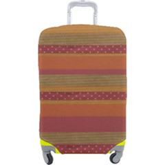 Background-lines Luggage Cover (large) by nate14shop