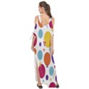 Background-polkadot 01 Maxi Chiffon Cover Up Dress View2