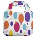 Background-polkadot 01 Premium Foldable Grocery Recycle Bag View2